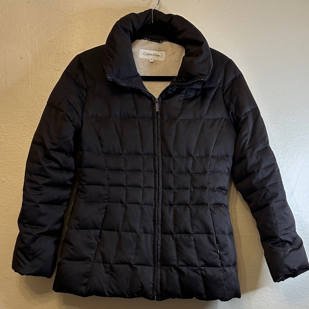 Like New Calvin Klein Puffer Coat